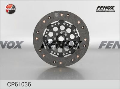 Диск сцепления FENOX CP61036 для SKODA SUPERB