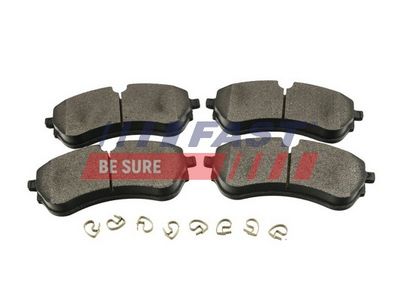 Zestaw klocków hamulcowych, hamulce tarczowe FAST FT29580