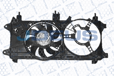 Вентилятор, охлаждение двигателя JDEUS EV872410 для FIAT DOBLO