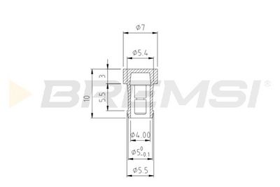 SENZOR DE AVERTIZARE UZURA PLACUTE DE FRANA