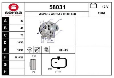 GENERATOR EAI 58031