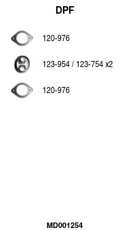 FILTRU FUNINGINE/PARTICULE SIST.DE ESAPAMENT