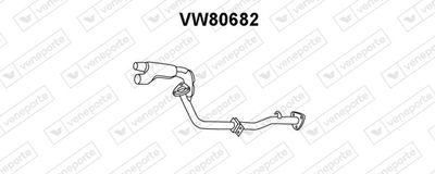 ABGASROHR VENEPORTE VW80682