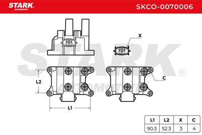 запалителна бобина STARK SKCO-0070006