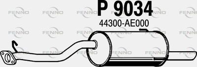 FENNO P9034 Глушитель выхлопных газов  для SUBARU LEGACY (Субару Легак)