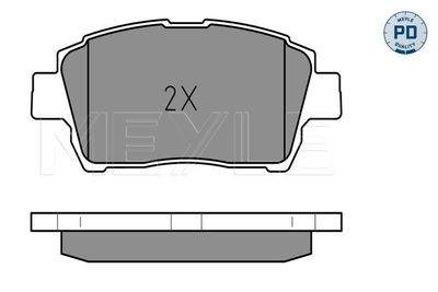 SET PLACUTE FRANA FRANA DISC MEYLE 0252351017PD 2