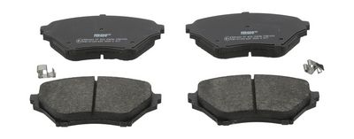 Remblokken set Voor (met extra's  met slot), past: MAZDA MX-5 II 1.6/1.8 05.98-10.05
