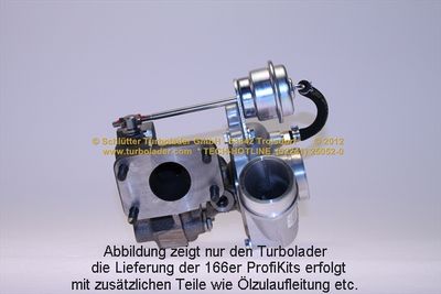 LADER AUFLADUNG SCHLÜTTER TURBOLADER 16600165 2