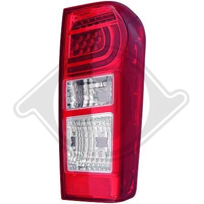 Задний фонарь DIEDERICHS 5404990 для ISUZU D-MAX