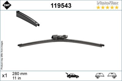 Щетка стеклоочистителя SWF 119543 для VW ARTEON