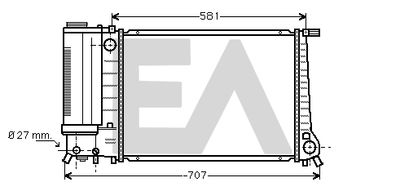 EACLIMA 31R07075 Крышка радиатора  для BMW 5 (E34) 520 i 24V