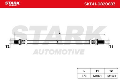 спирачен маркуч STARK SKBH-0820683