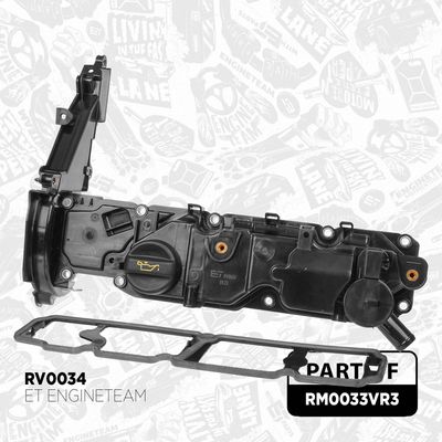 SET CUREA DE DISTRIBUTIE ET ENGINETEAM RM0033VR3 2