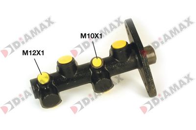 Главный тормозной цилиндр DIAMAX N04187 для FORD FIESTA