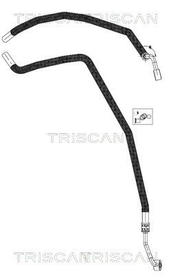 Hydraulická hadice, řízení TRISCAN 8516 29091