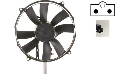 MAHLE Ventilator, condensor, airconditioning BEHR (ACF 4 000S)