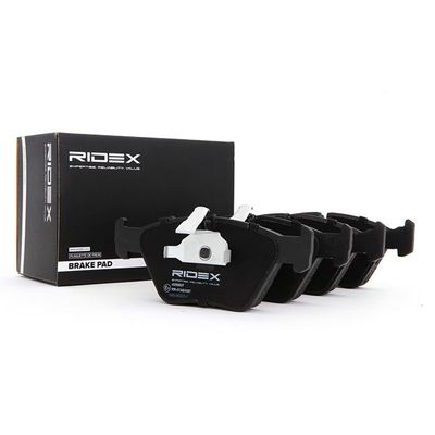 комплект спирачно феродо, дискови спирачки RIDEX 402B0027