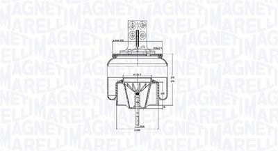 MAGNETI MARELLI Federbalg, Luftfederung