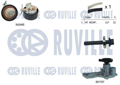 WASSERPUMPE + ZAHNRIEMENSATZ