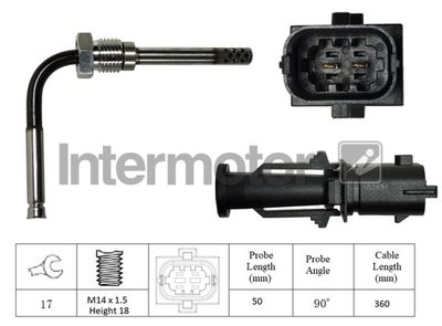 Sensor, exhaust gas temperature Intermotor 27183