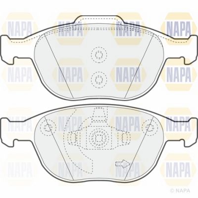 Brake Pad Set NAPA NBP1318