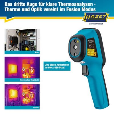 HAZET 1992N-1 Termokamera, rozsah měření −20 až 550 °C, IR rozlišení 96 × 96 px
