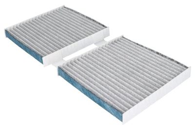 Cabinefilter met actieve kool, met zilverionen past: BMW X3 (F25), X4 (F26) 1.6-3.0D 09.10-03.18