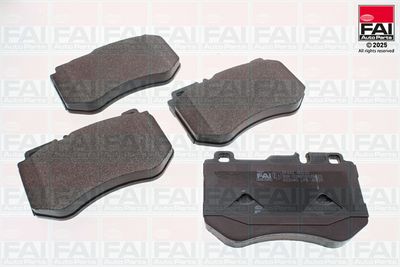 Zestaw klocków hamulcowych, hamulce tarczowe FAI AUTOPARTS BP432