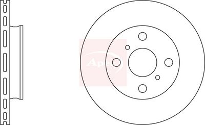 APEC Brake Disc DSK238