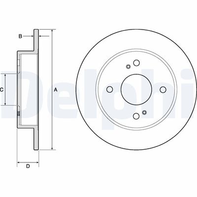 Brake Disc BG2634