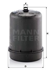 Oljefilter MANN-FILTER ZR 9007