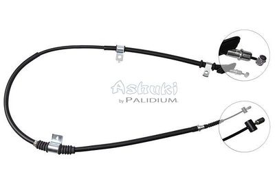 Тросик, cтояночный тормоз ASHUKI by Palidium ASH3-1257 для HYUNDAI LANTRA