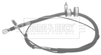 Тросик, cтояночный тормоз BORG & BECK BKB1712 для TOYOTA MR2