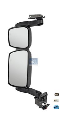 Espejo retrovisor exterior, cabina