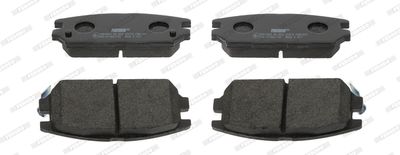 Комплект тормозных колодок, дисковый тормоз FERODO FDB1507 для MITSUBISHI PROUDIA/DIGNITY