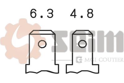 COMUTATOR LUMINI FRANA SEIM CS19 1