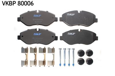 Brake Pad Set, disc brake VKBP 80006