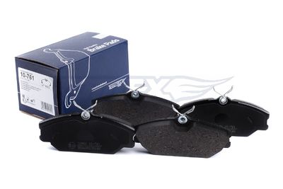 Sada brzdových platničiek kotúčovej brzdy (na jednu nápravu) TOMEX Brakes 10761