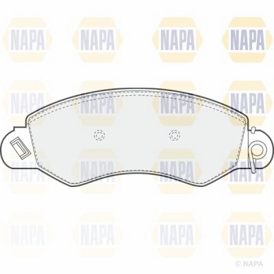 Brake Pad Set NAPA PBP7258