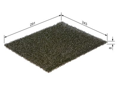 FILTER INNENRAUMLUFT BOSCH 1987435124 4