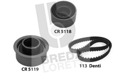 KCD0678 BREDA LORETT Комплект ремня ГРМ