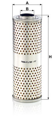 Hydraulisch filter (patroon) past: AGCO R42, R52, R60 CASE IH 350 B, 400 B, 531, 540, 541, 580, 580 B, 580 CKB, 580 F, 584 C, 584 D, 585 C, 585 D, 586, 586 C, 586 D DYNAHOE 200