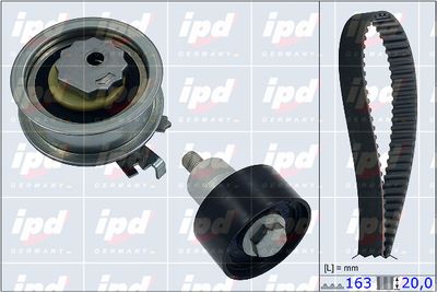 Комплект ремня ГРМ IPD 20-1773 для SEAT Mii