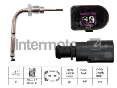 Sensor, exhaust gas temperature Intermotor 27366