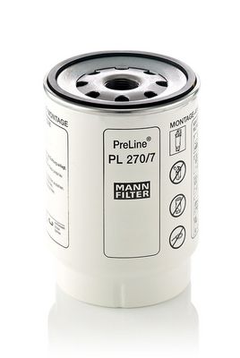 Palivový filtr MANN-FILTER PL 270/7 x
