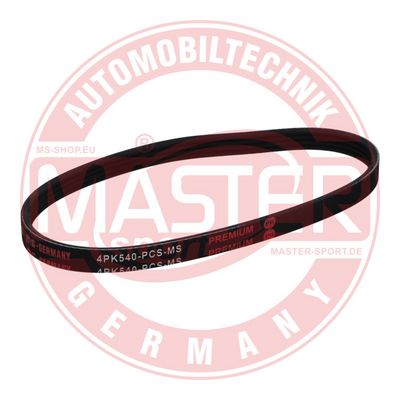 Ozubený klinový remeň MASTER-SPORT GERMANY 4PK540-PCS-MS
