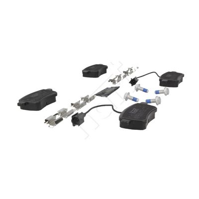 Kit de plaquettes de frein, frein à disque