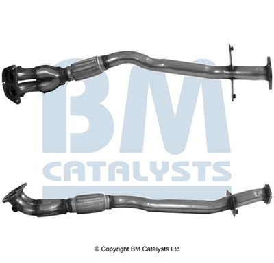 Exhaust Pipe BM Catalysts BM51036