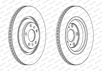 DISC FRANA FERODO DDF1935C 1