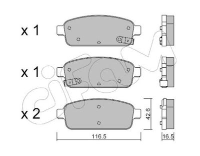 SET PLACUTE FRANA FRANA DISC